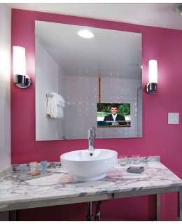 Electric Mirror  LOF-156-AV-3040 Loft Mirror with 15 INCH TV